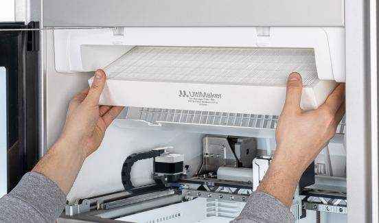 Integrated HEPA filter